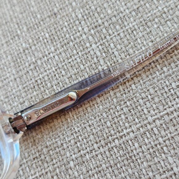 Safilo Women Eyeglasses Frame ELASTA Young Fashion Glasses Frame Italy Old Stock - Picture 11 of 13